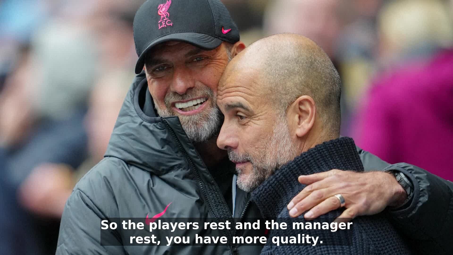maybe-it-will-destroy-us-manchester-city-manager-pep-guardiola-responds-to-jurgen-klopps-negative-comments-about-the-fifa-club-world-cup
