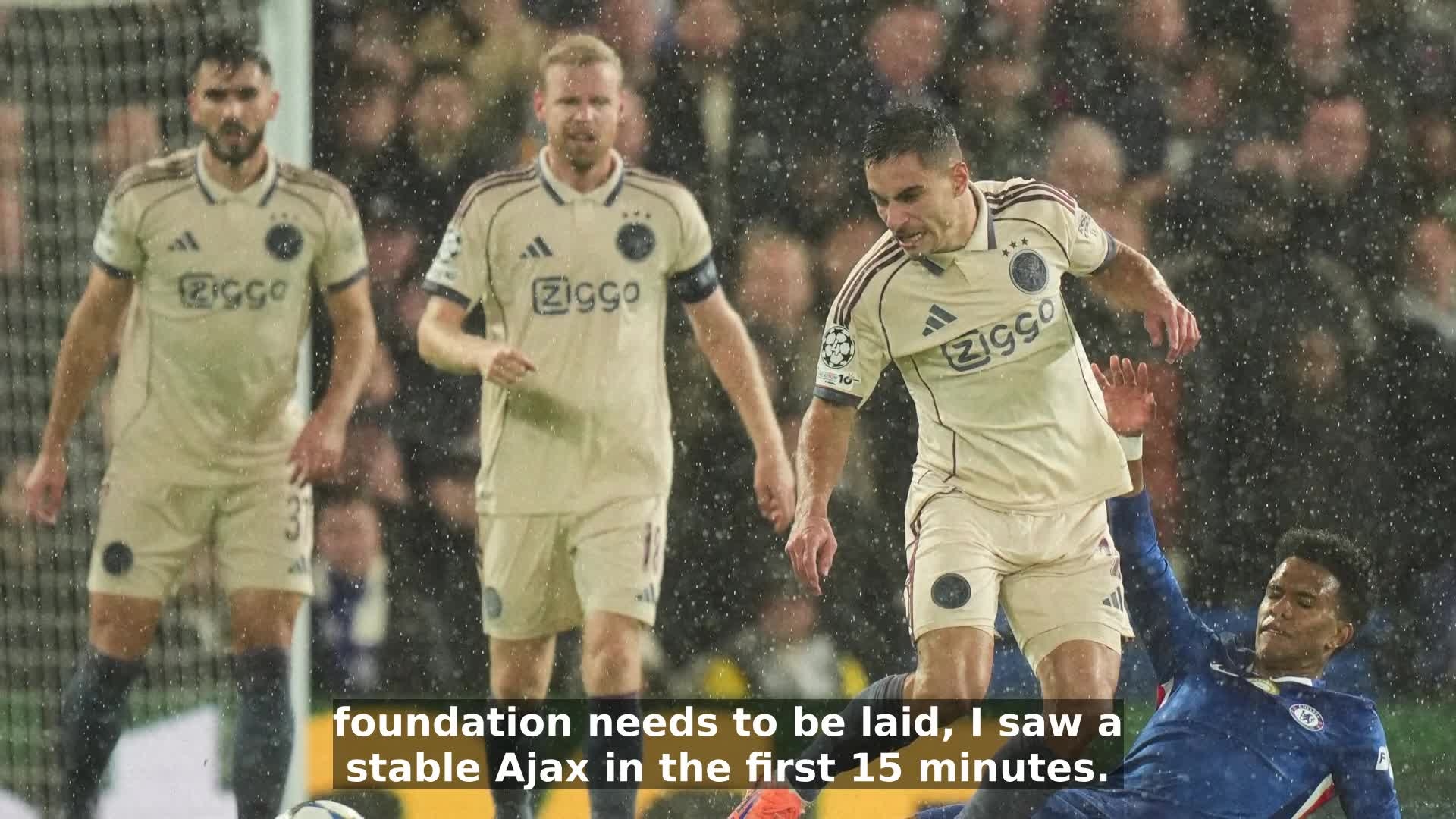 i-know-what-you-see-is-inconsistent-under-fire-ajax-head-coach-john-heitinga-as-enzo-maresca-hails-great-night-during-historic-5-1-victory