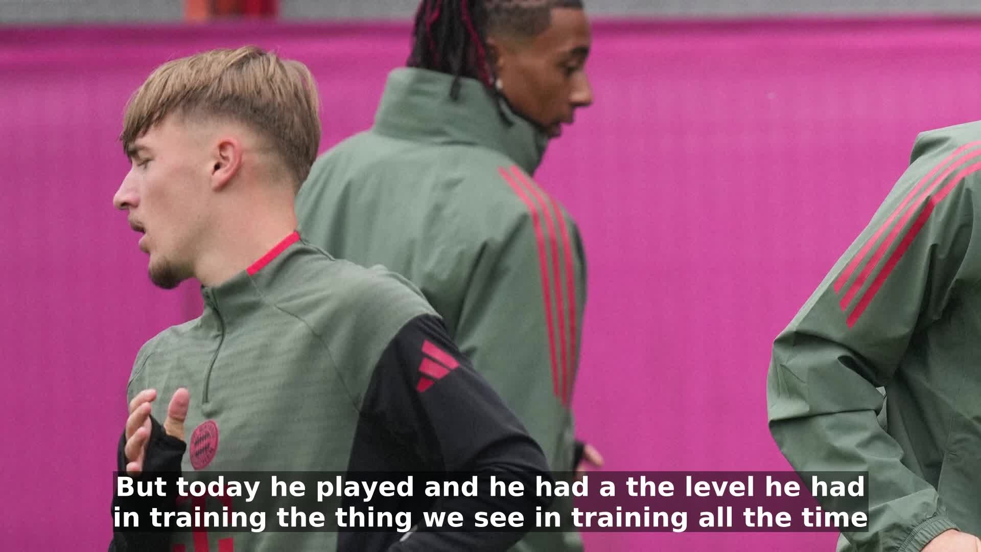 the-next-german-wunderkind-but-bayern-munich-head-coach-vincent-kompany-is-quick-to-temper-expectation-on-17-year-old-lennart-karl