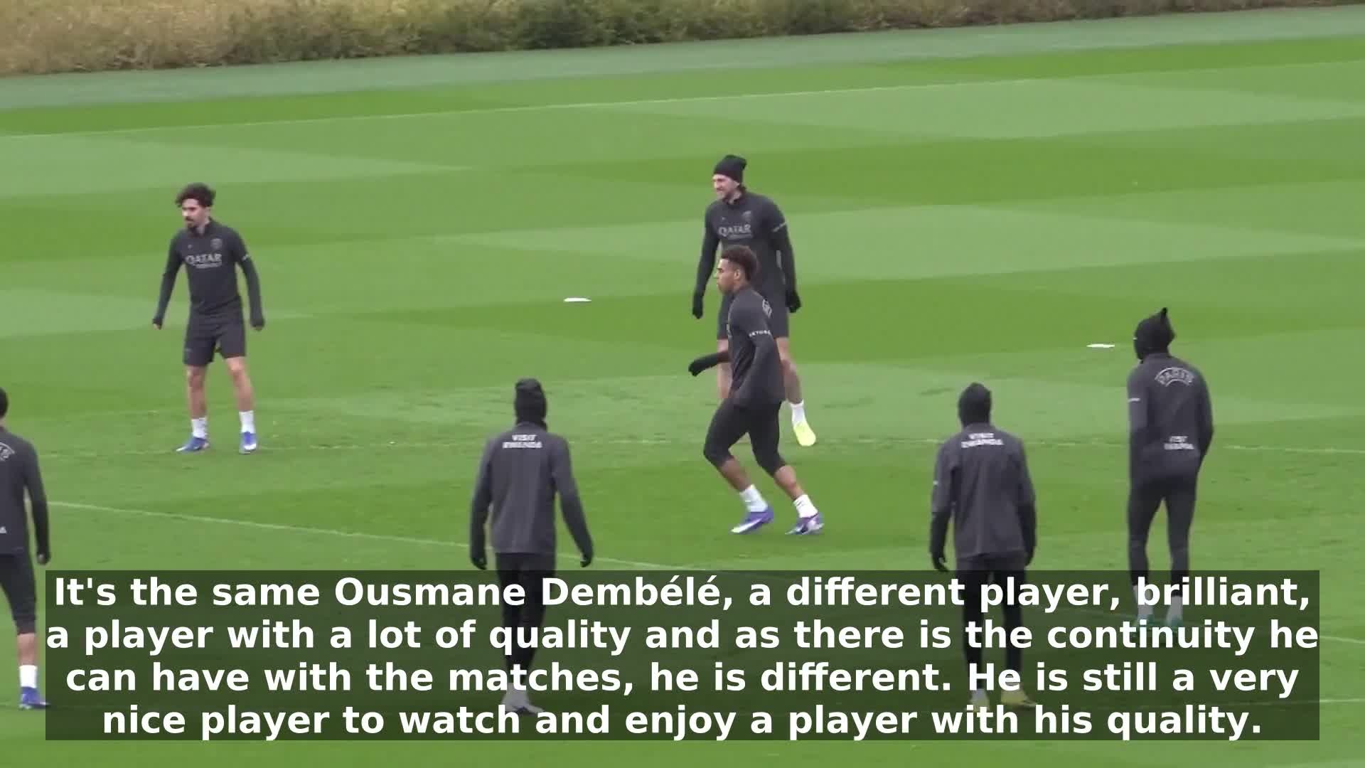 a-joy-to-watch-luis-enrique-praises-dembele-ahead-of-ligue-1-match-against-rennes