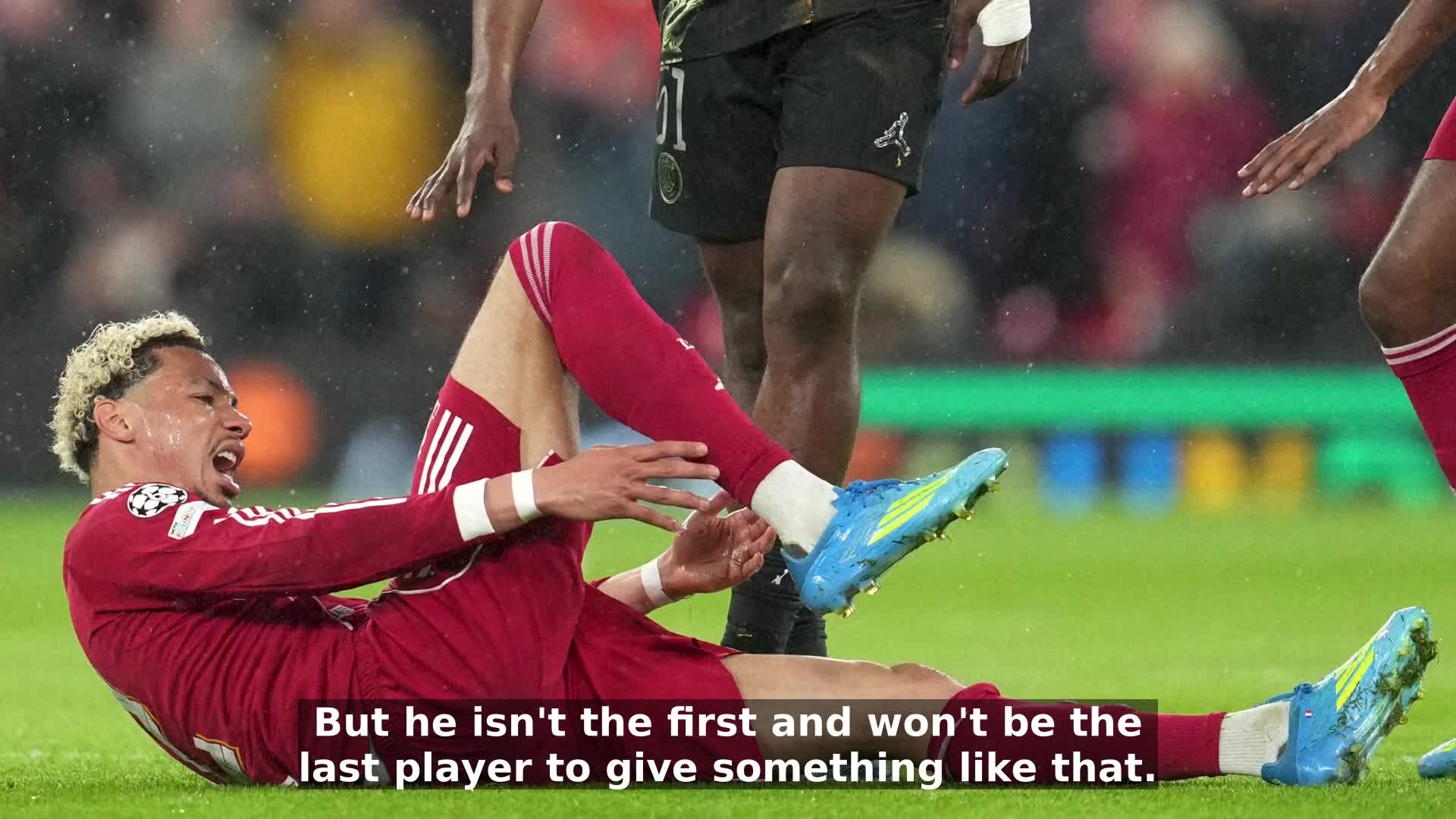 it-is-devastating-for-him-liverpool-head-coach-arne-slot-on-star-forward-hugo-ekitikes-long-term-achilles-injury