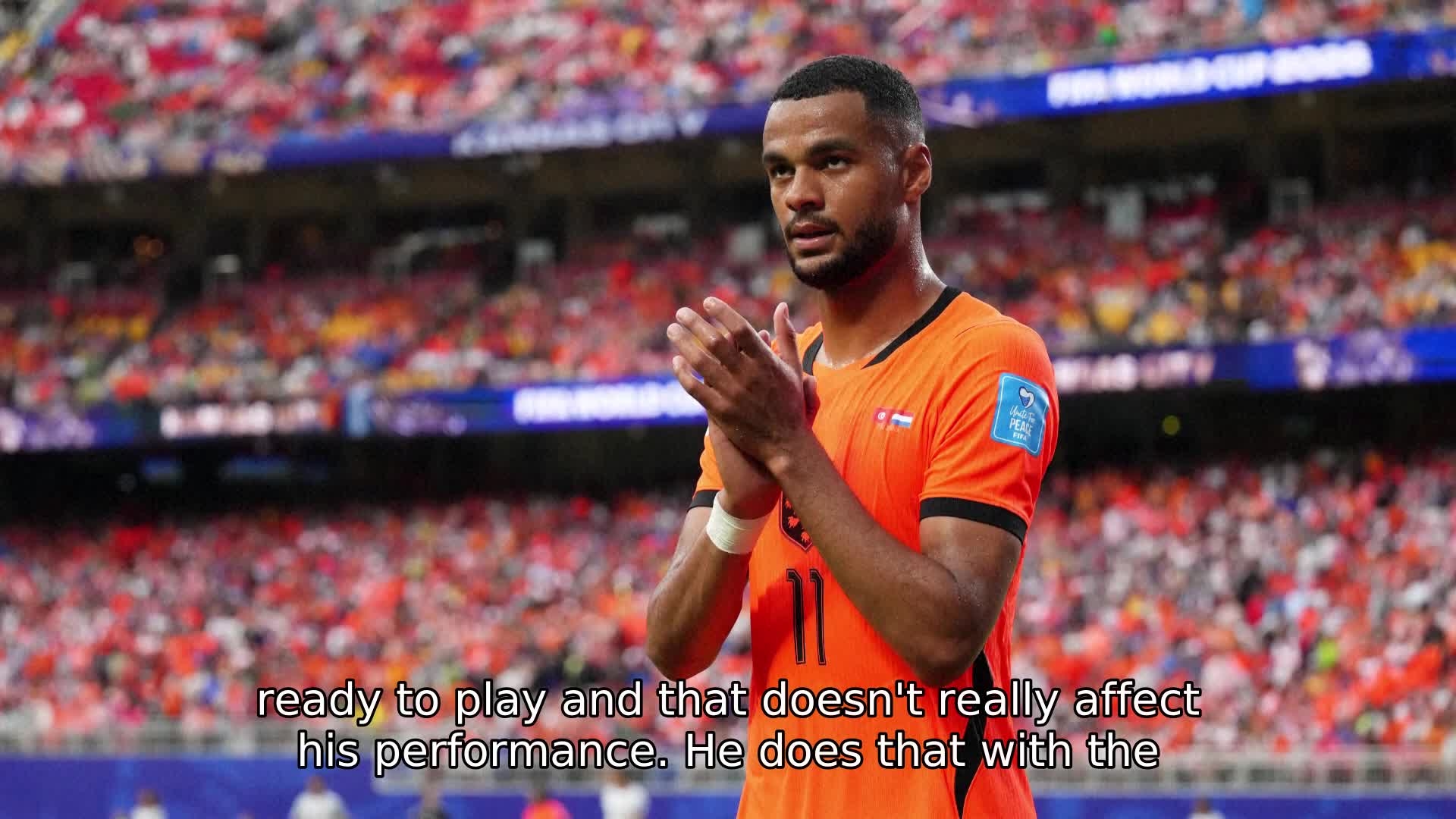 cody-gakpo-is-ready-to-play-despite-the-news-of-the-death-of-his-unborn-son-says-netherlands-head-coach-ronald-koeman-ahead-of-morocco-match