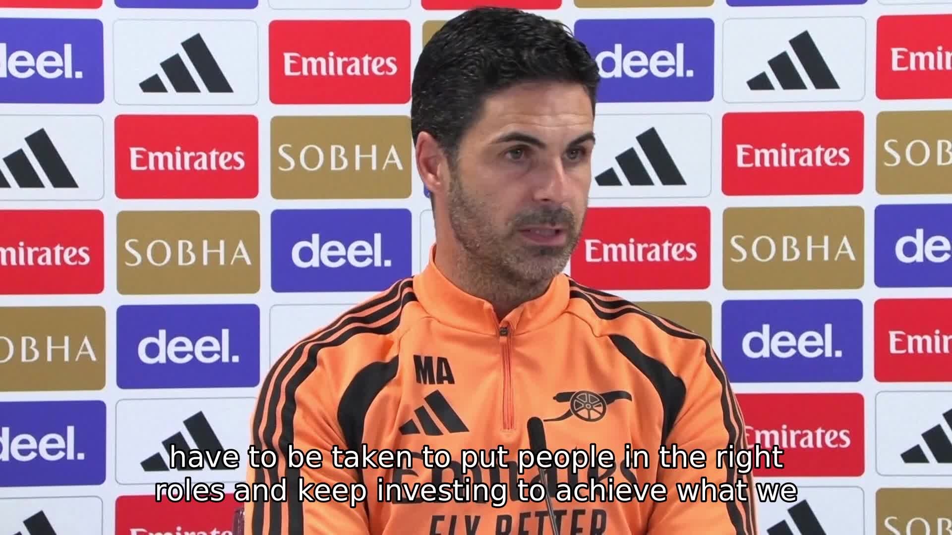 not-a-question-for-me-arteta-addresses-arsenal-job-cuts