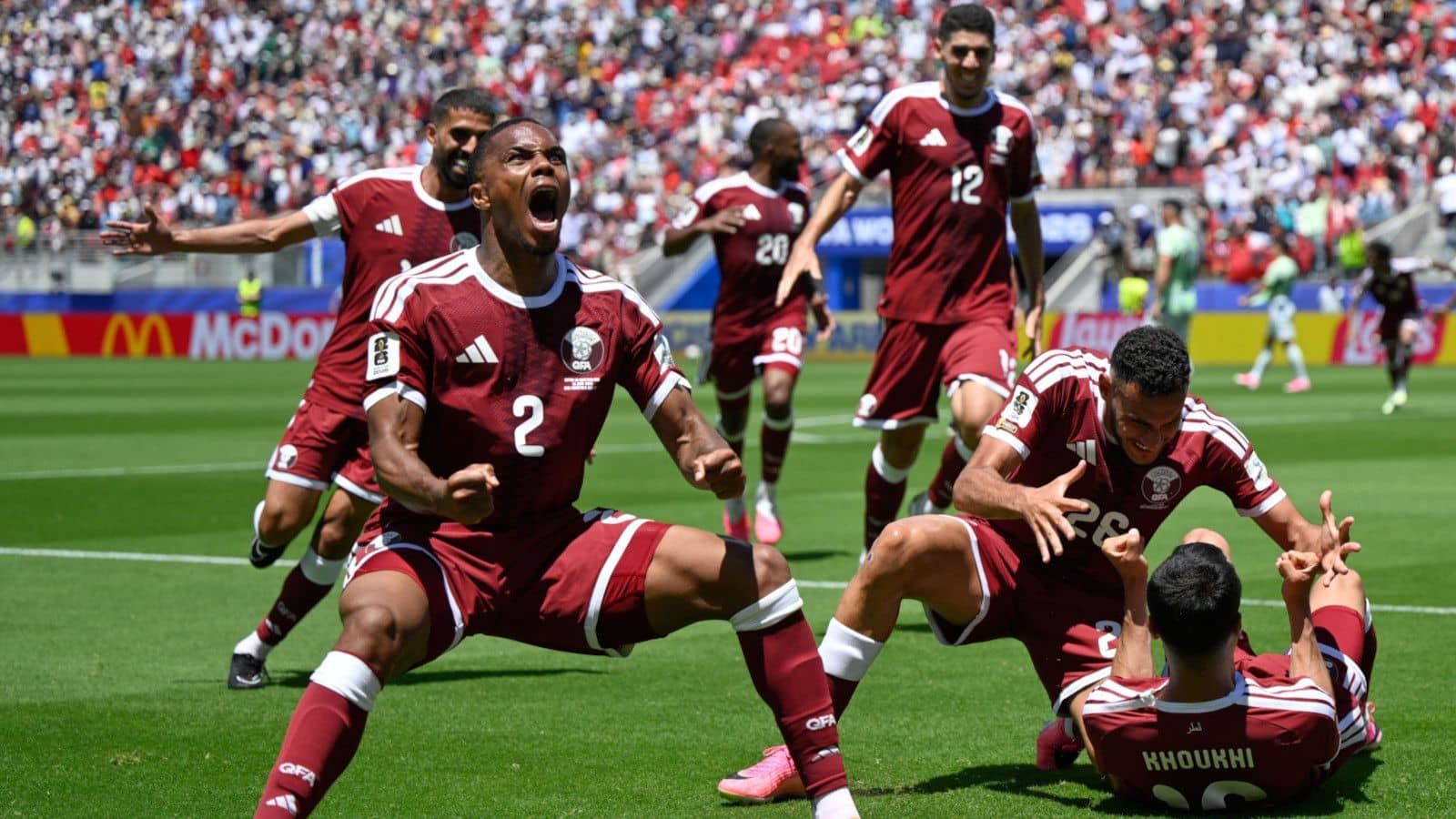 FIFA World Cup: Qatar score dramatic late equaliser in shock draw with Switzerland