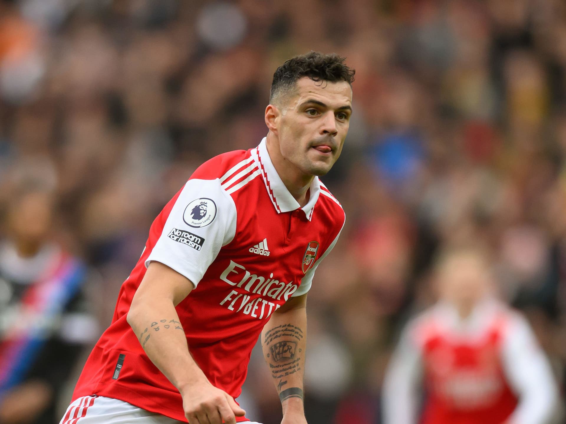 Mikel Arteta: Granit Xhaka was 'crucial' for Arsenal this campaign