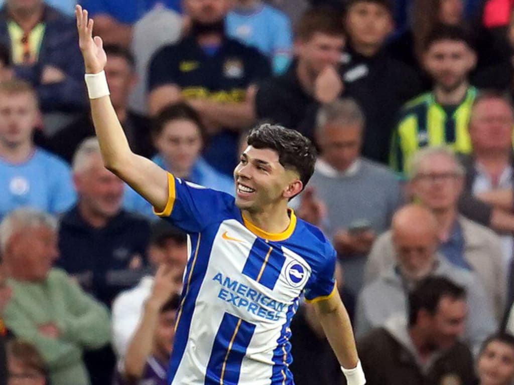 Brighton star Julio Enciso motivated by Manchester City rumours