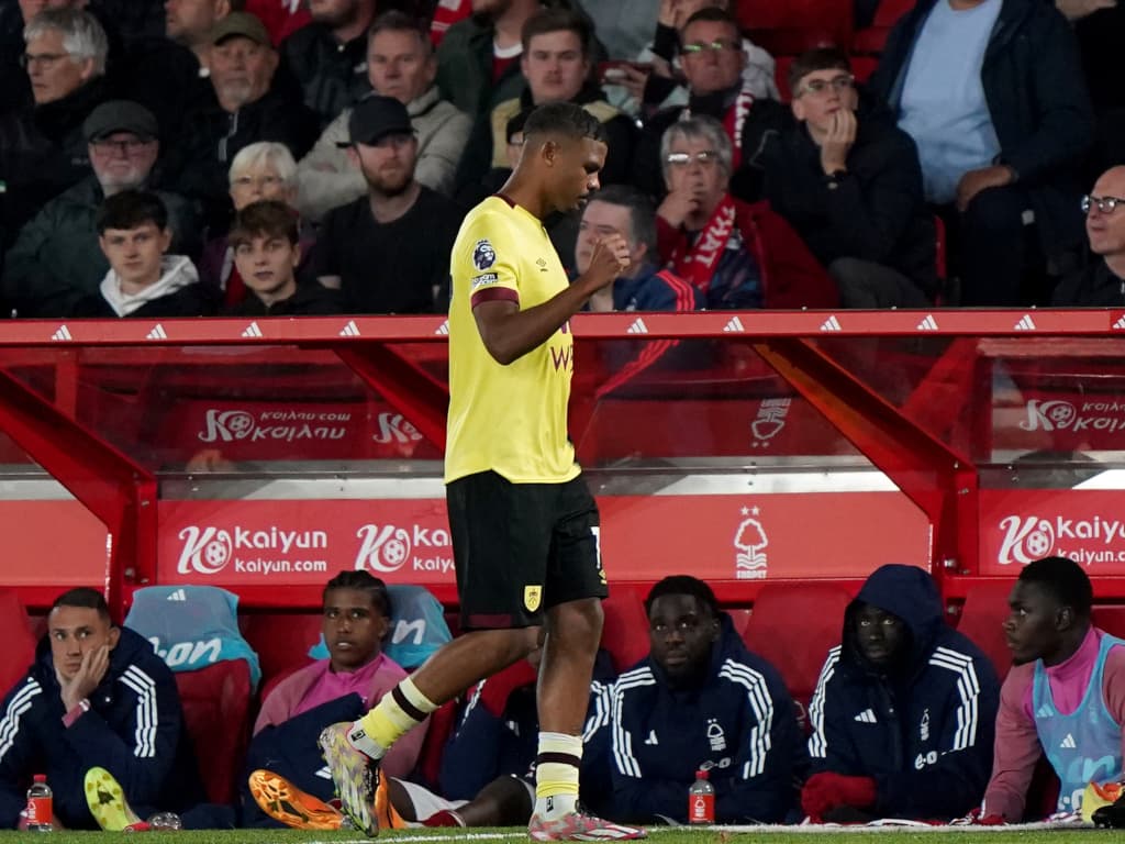 Burnley boss Vincent Kompany to treat Lyle Foster sensitively after red card 