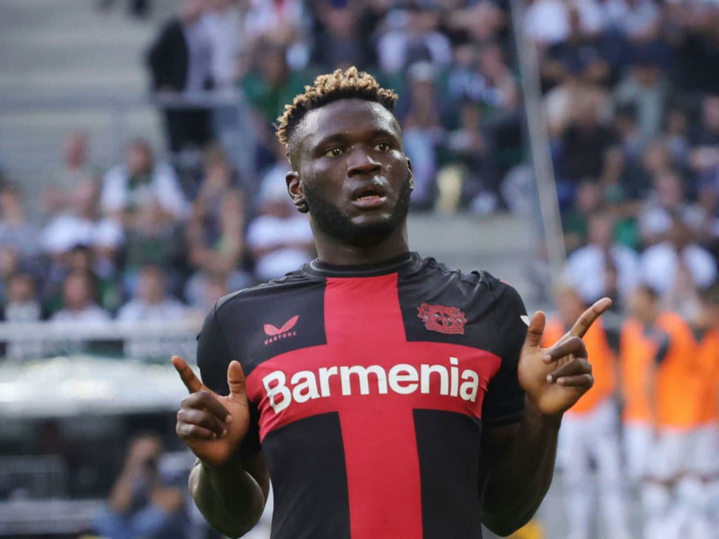 Nigerian striker Victor Boniface off to a flyer at Bayer Leverkusen