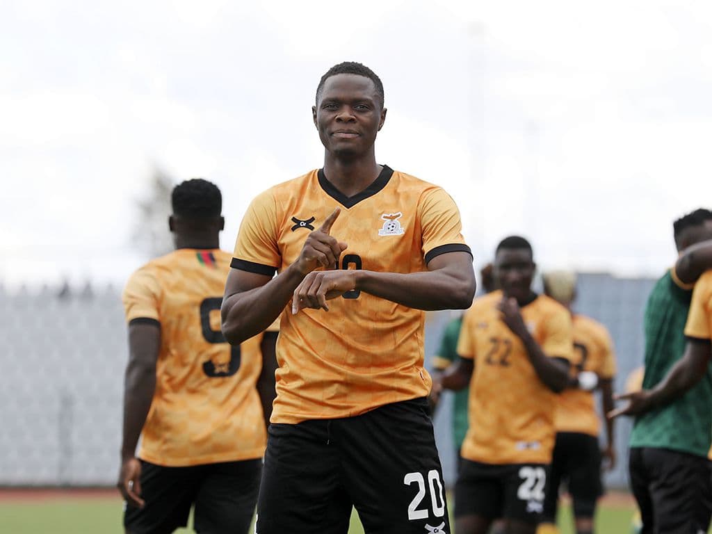 Patson Daka takes heart from friendly draw with Cameroon