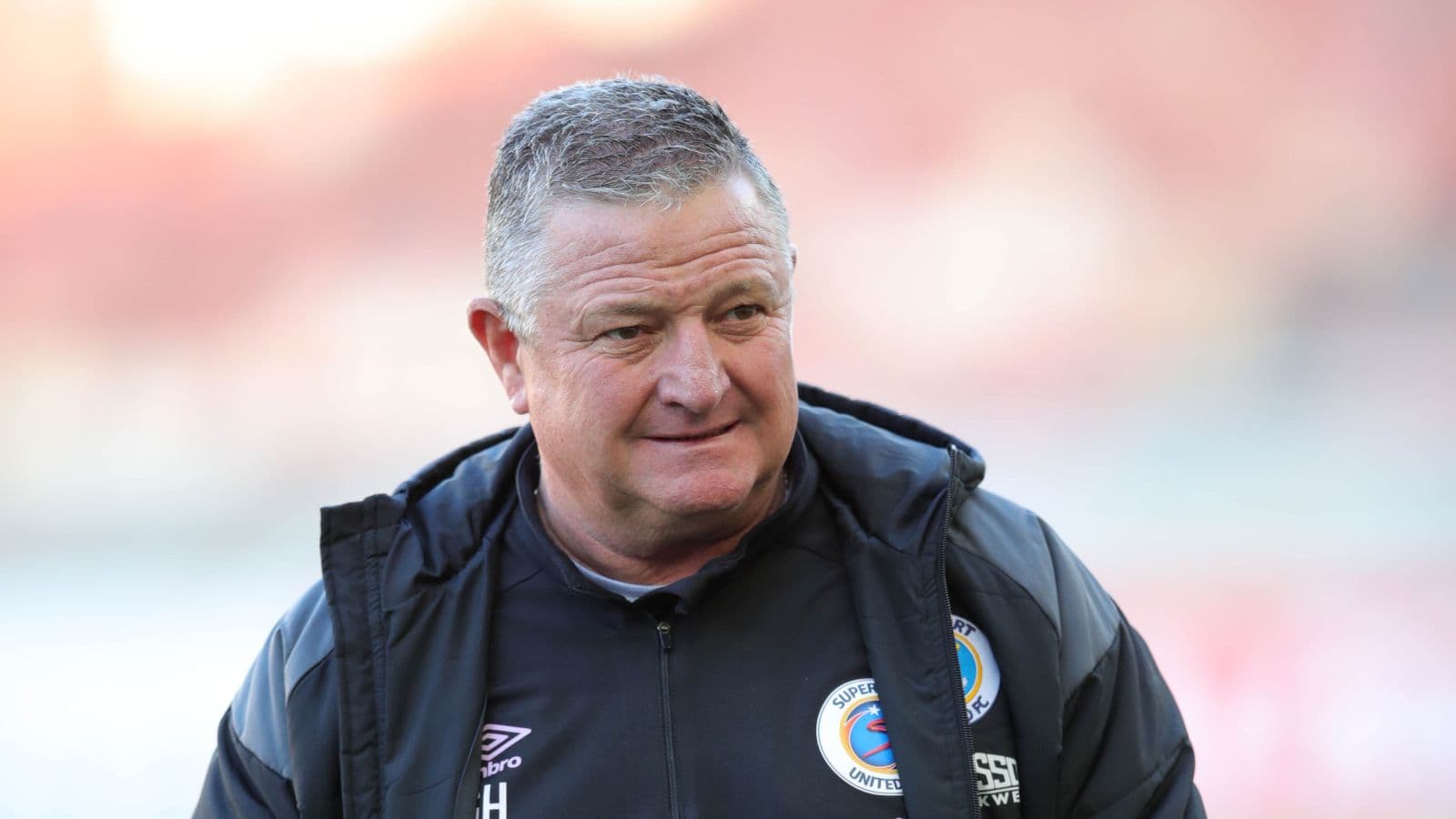 SuperSport United coach Gavin Hunt looking for cover up front