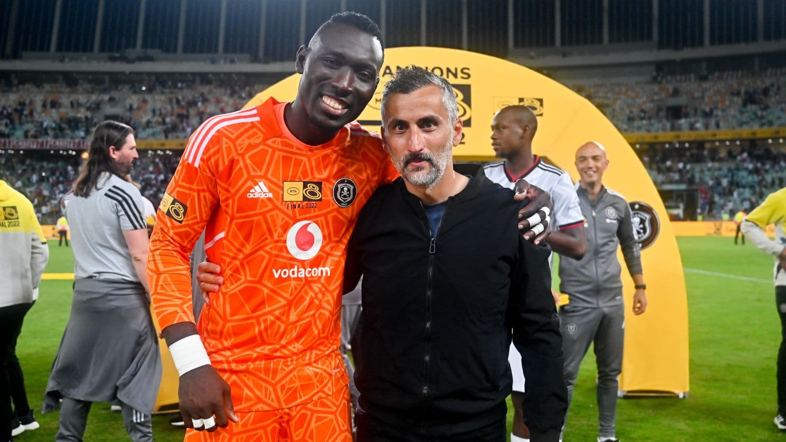 Richard Ofori pens farewell to former club Orlando Pirates