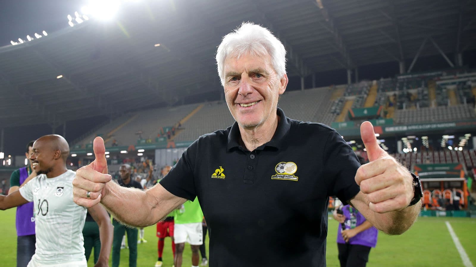 Hugo Broos hails heroics of goalkeeper Ronwen Williams