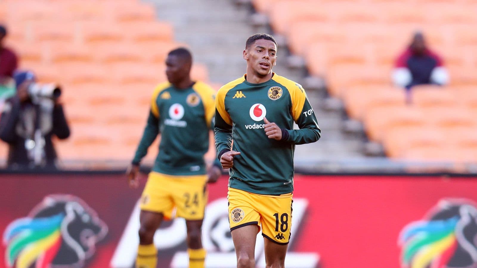Cedric Kaze: Dillan Solomons has shown 'hunger and commitment' for Kaizer Chiefs