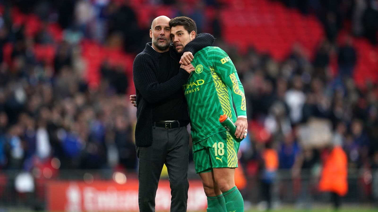 Pep Guardiola sings praises of 'incredible' Stefan Ortega as Man City close in on title