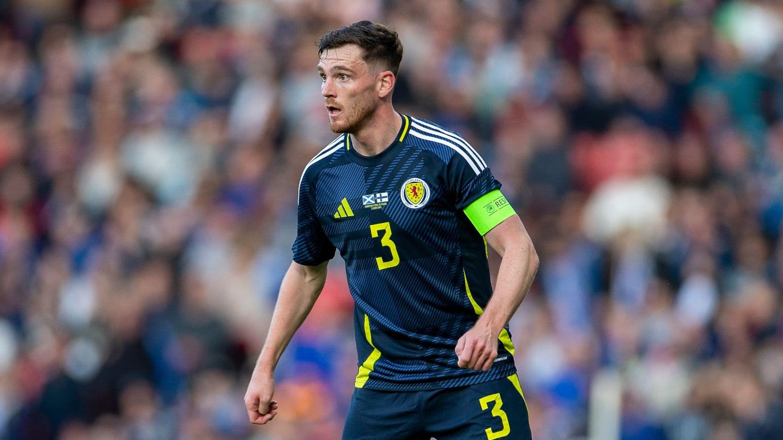 Scotland manager Steve Clarke lauds Andy Robertson after reaching captaincy milestone