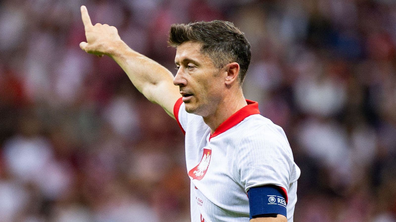 Euro 2024: Poland captain Robert Lewandowski limps off in final warm-up game