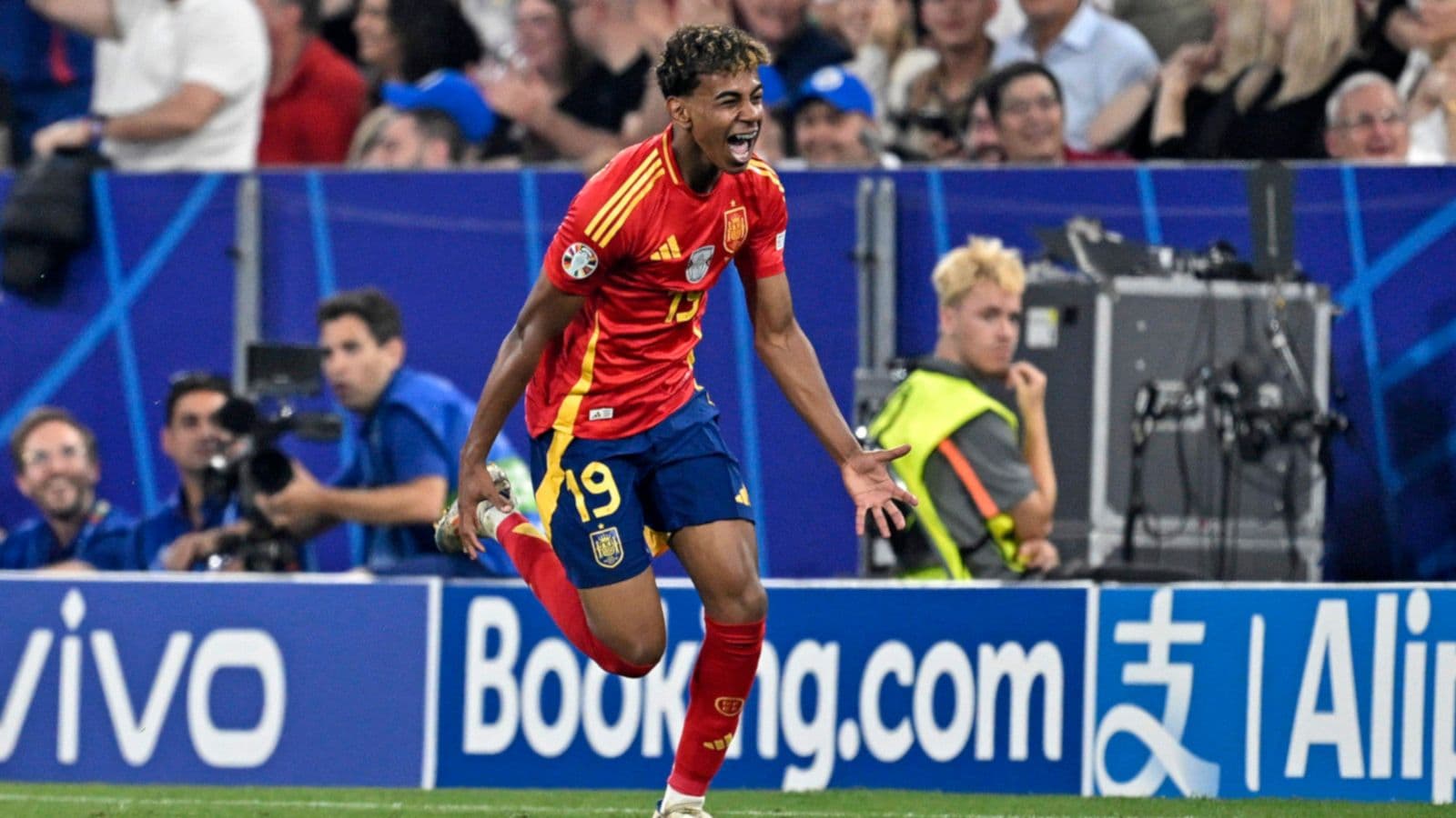 Teenage sensation Lamine Yamal makes history as Spain book place in Euro 2024 final