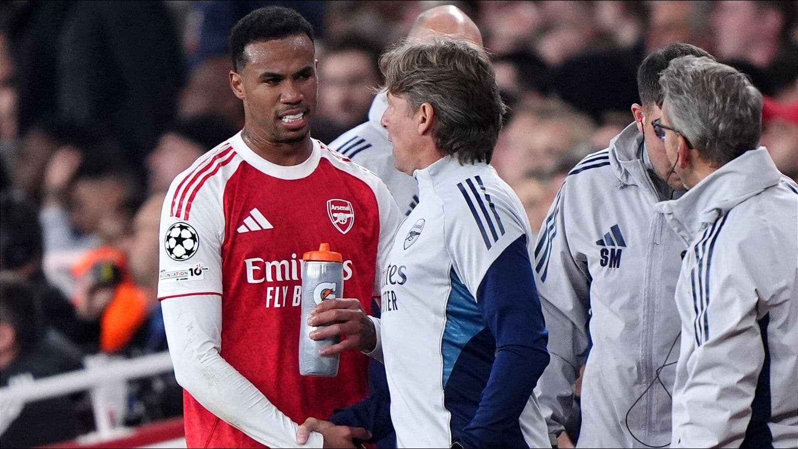 Arsenal brace for Gabriel injury blow after Olympiacos win