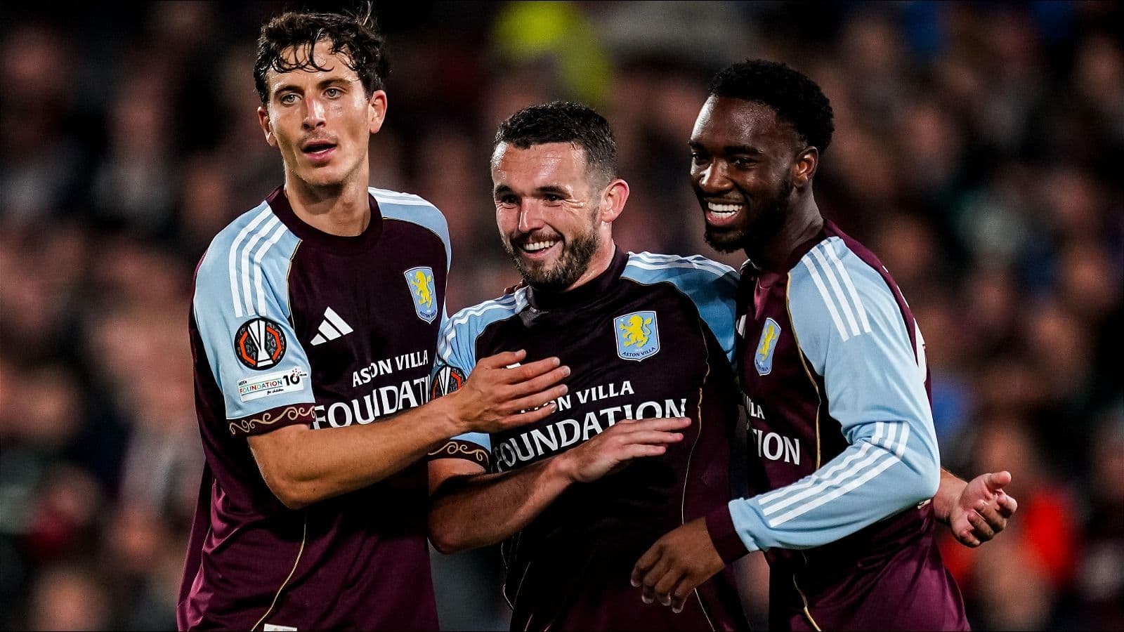 John McGinn strikes again as Aston Villa battle past Feyenoord in Europa League clash
