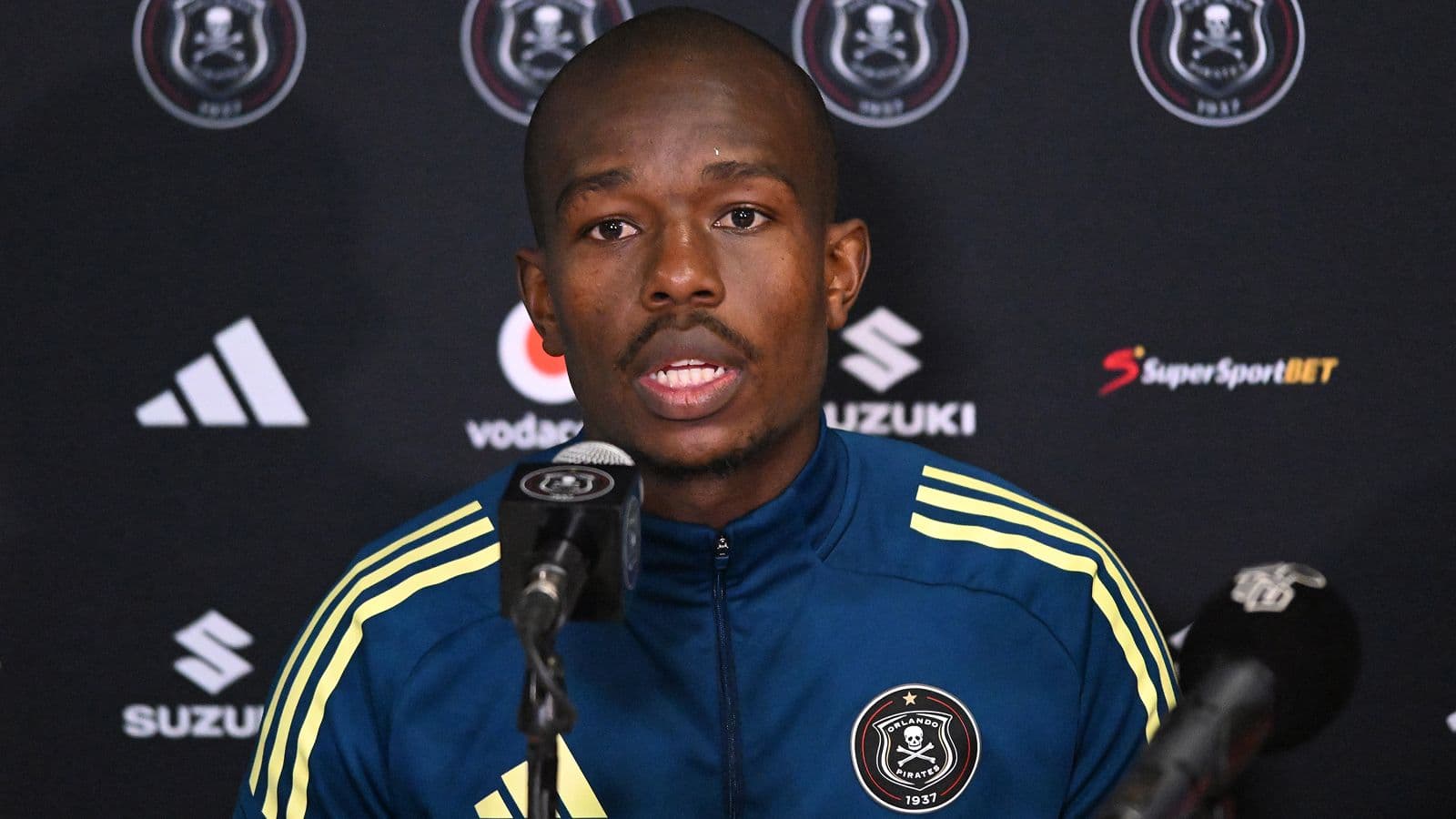 Nkosinathi Sibisi confident Orlando Pirates can use Bafana Bafana energy in Lubumbashi