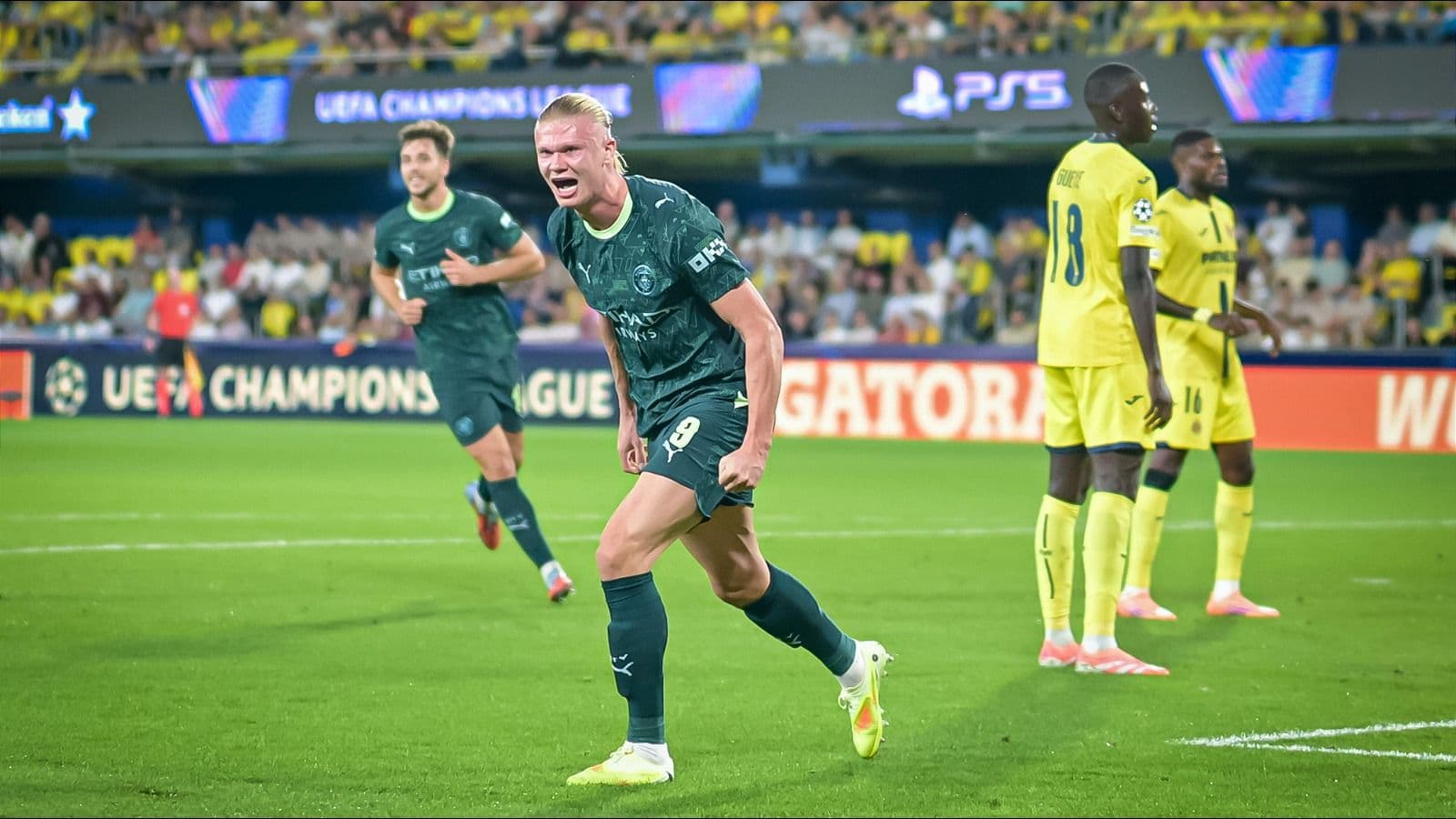 Erling Haaland strikes again as Man City end away drought in Europe