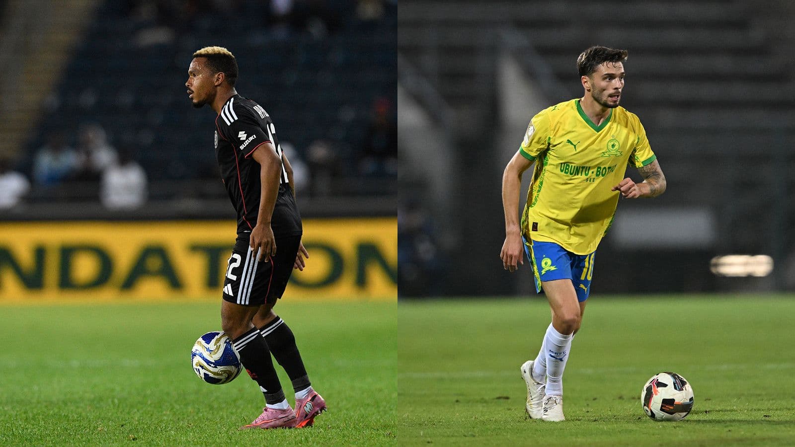 How can I watch Orlando Pirates and Mamelodi Sundowns in the CAF Champions League this weekend?