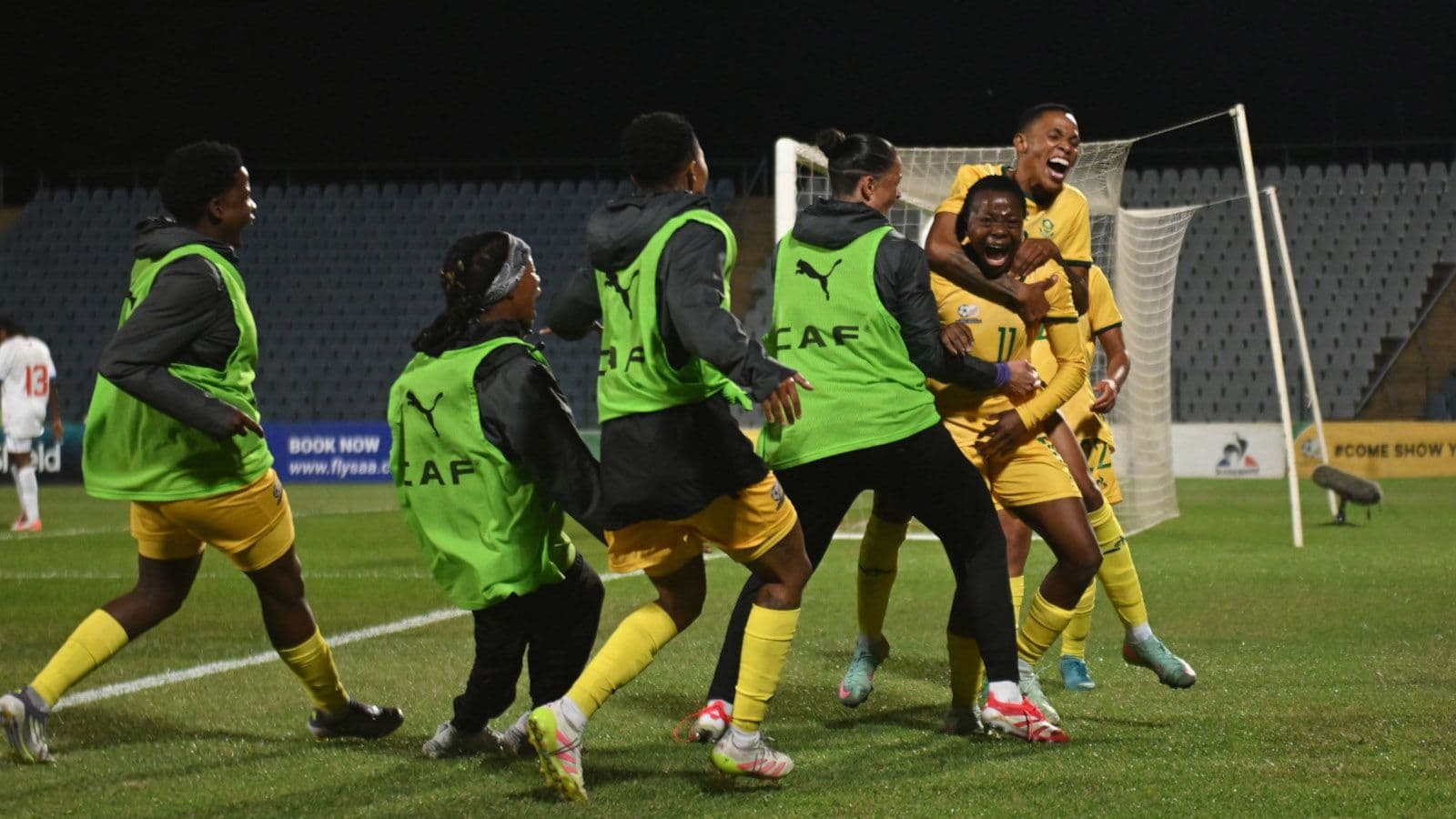 Thembi Kgatlana strikes late as Banyana Banyana seal WAFCON qualification