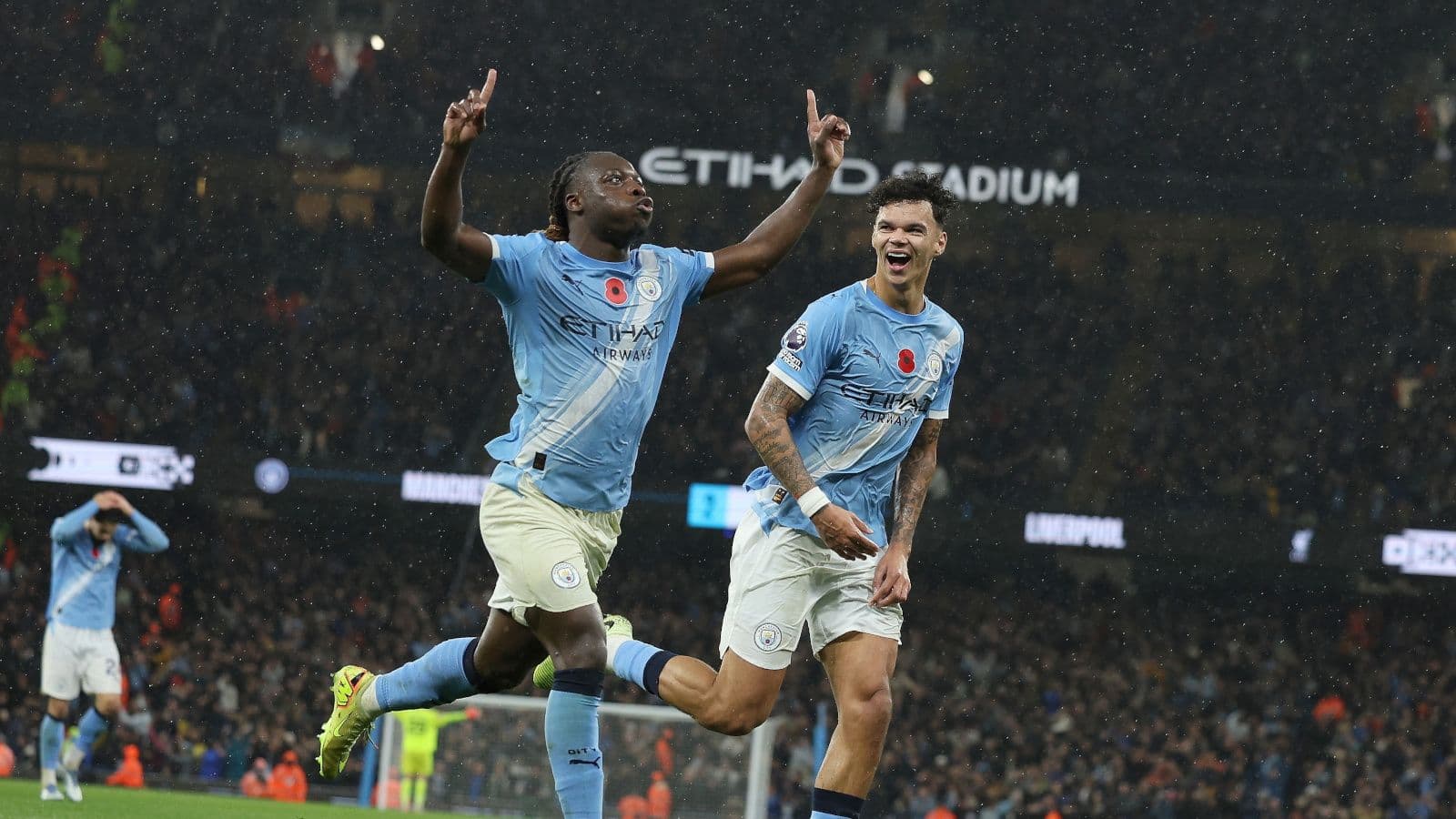 Jeremy Doku vows to fight until the end after league title blow at Everton