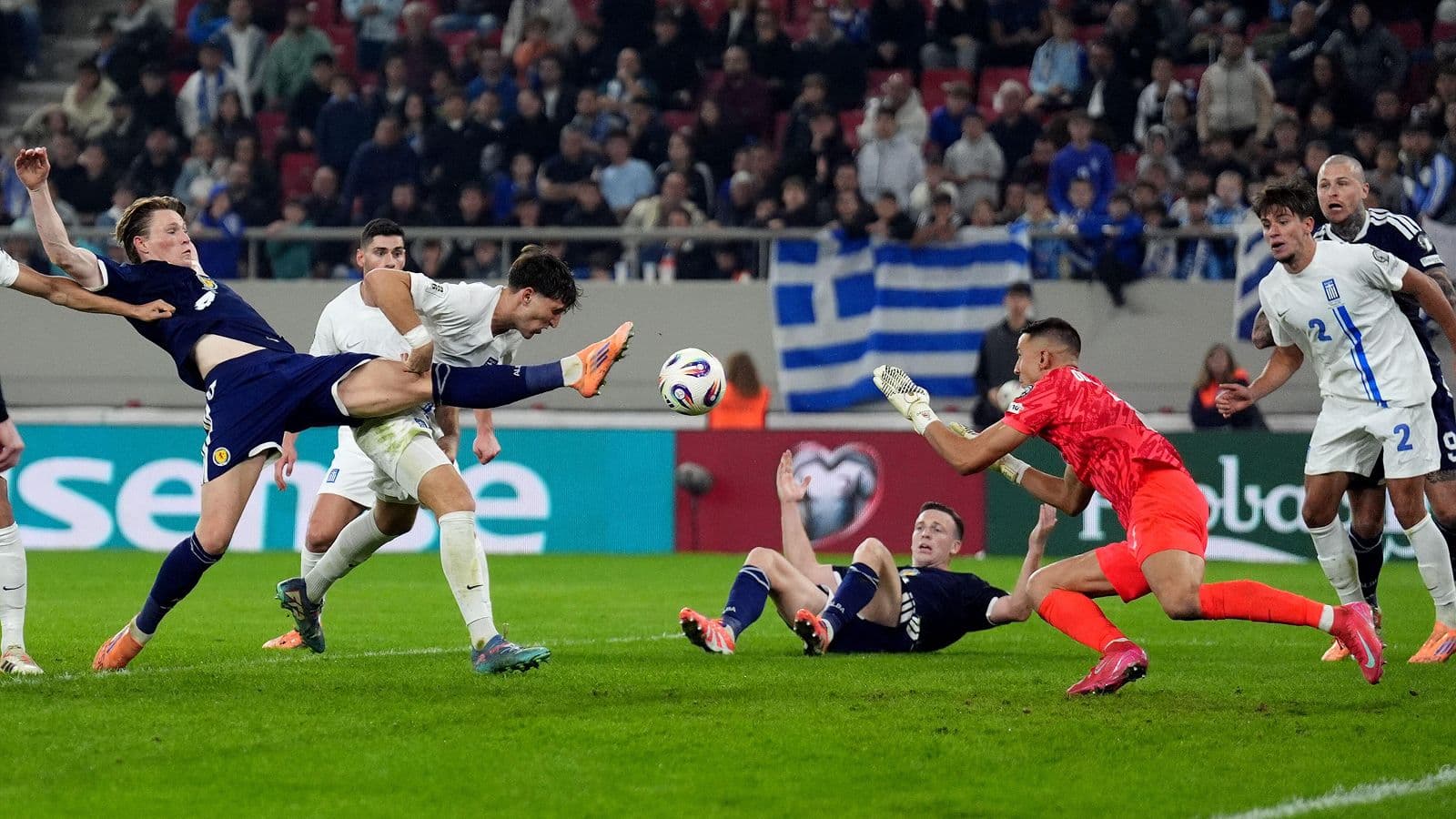 Euro WC qualifiers: Scotland handed lifeline, Spain and Switzerland win