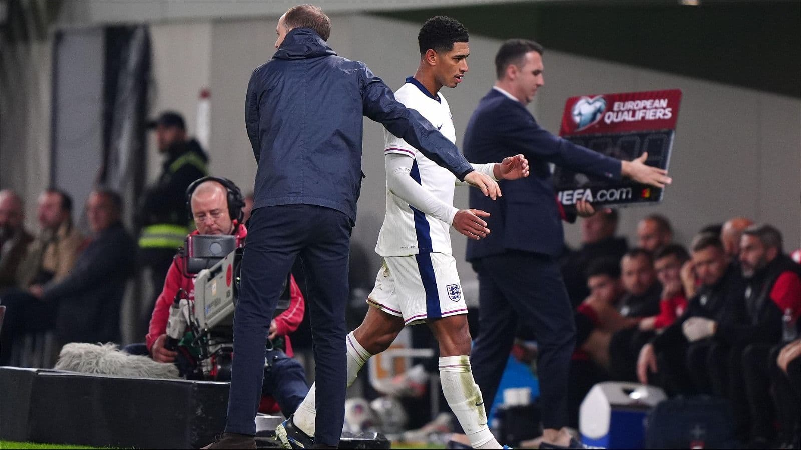 Jude Bellingham outburst sparks Thomas Tuchel warning in England win