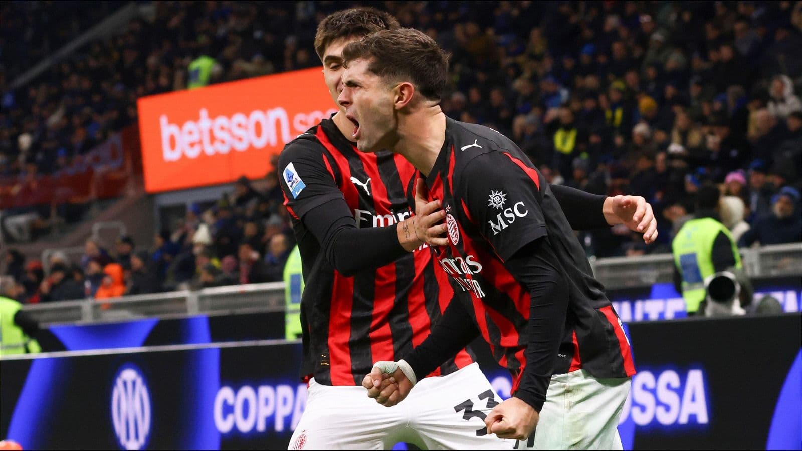 AC Milan coach Massimiliano Allegri excited by 'great win' over Inter in Milan derby