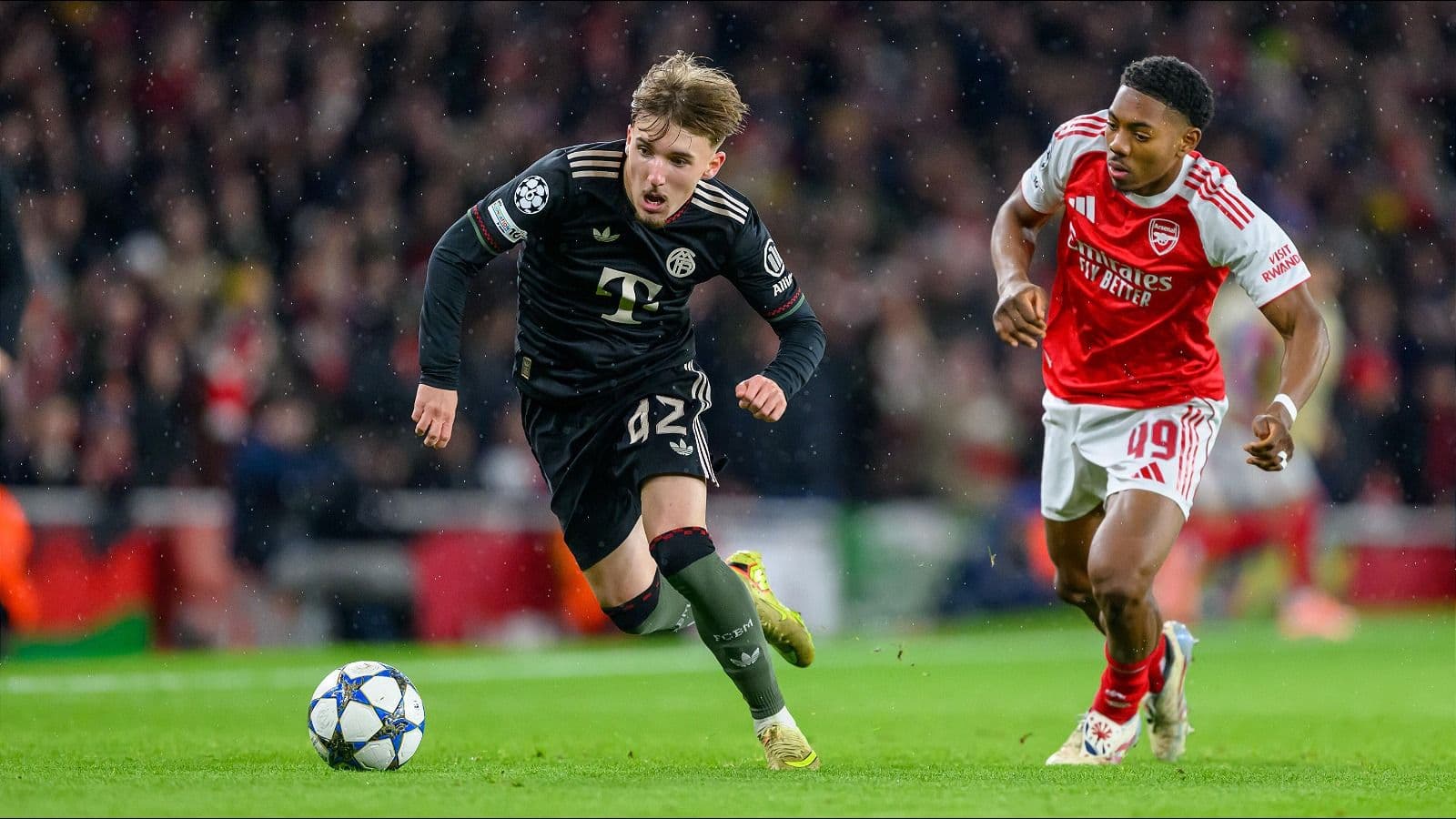 Lennart Karl sees personal improvement when training with Bayern Munich stars