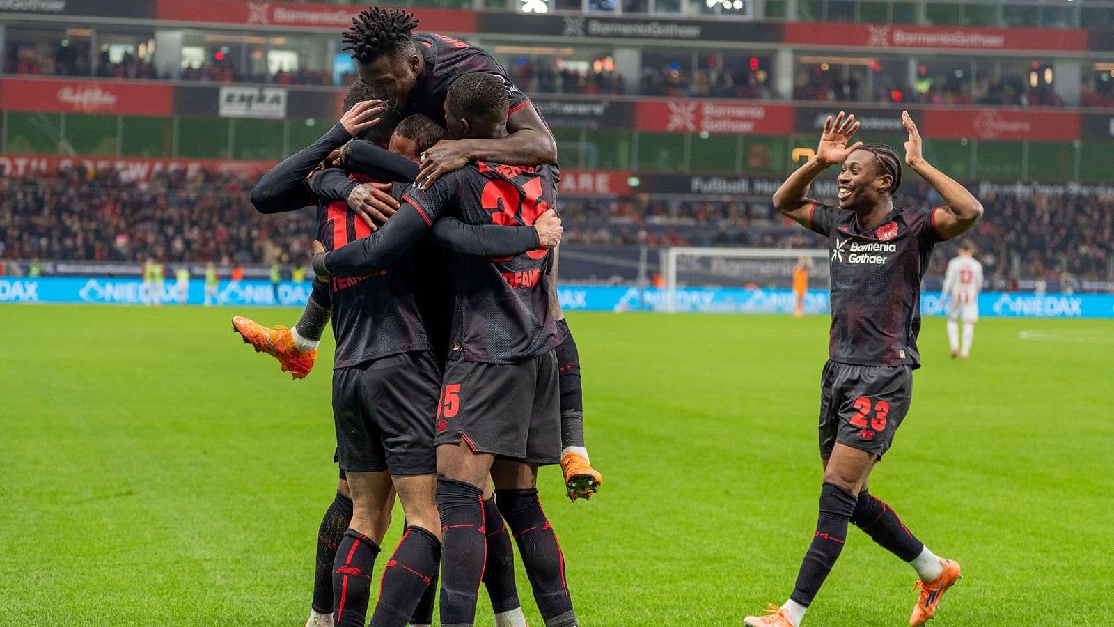 Bundesliga: Bayer Leverkusen down Koln, St.Pauli win relegation zone clash