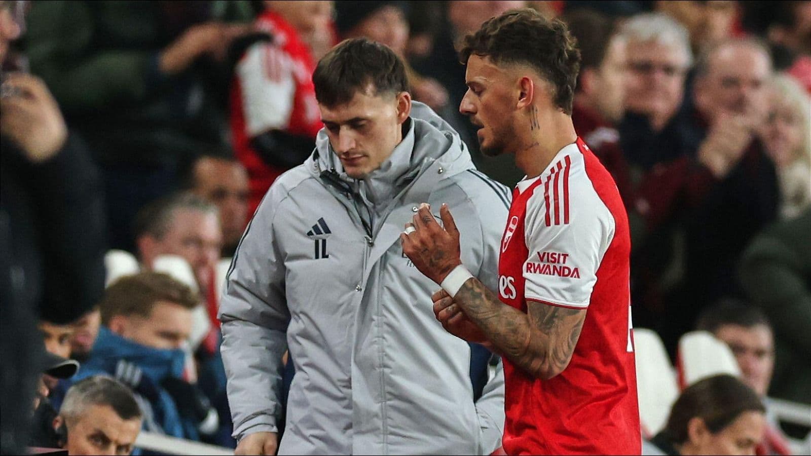 Injury chaos hits Arsenal as key players set to miss Everton trip