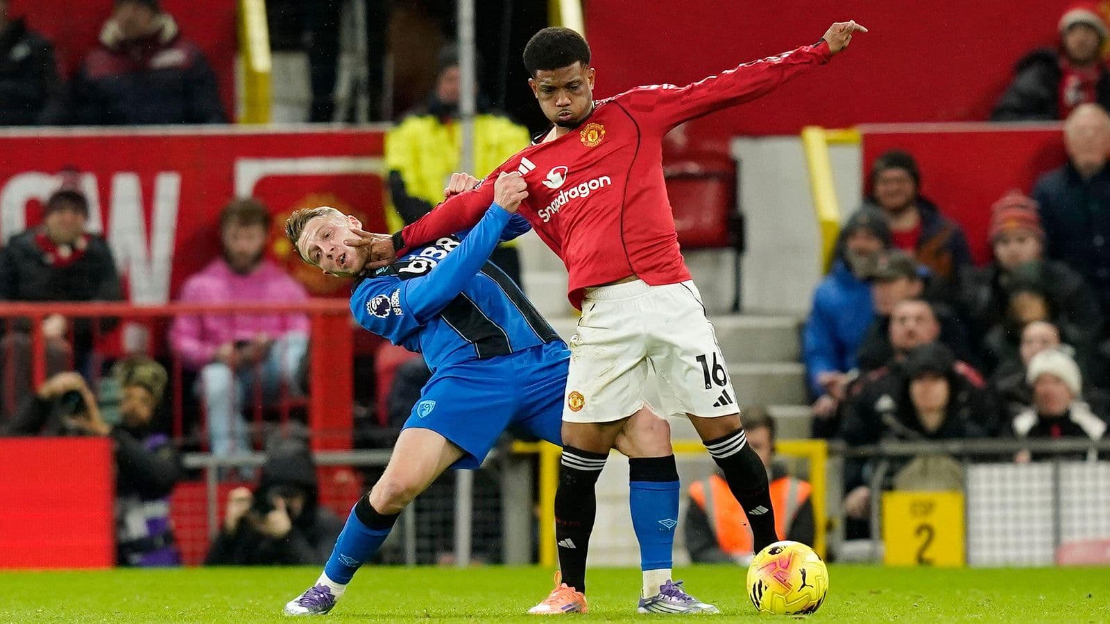 AFCON-bound Amad Diallo disappointed with Manchester United draw against Bournemouth