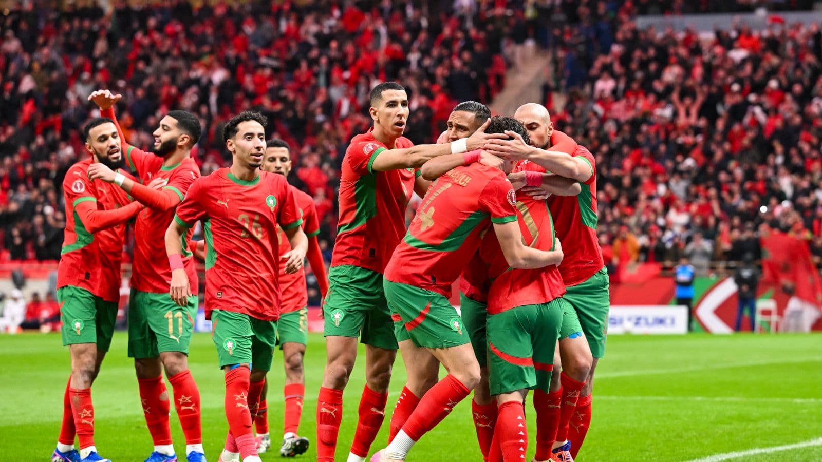 Hosts Morocco off the mark at AFCON with dominant Comoros win