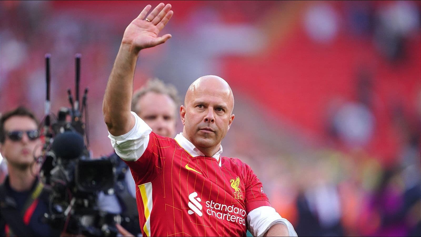 Arne Slot 'incredibly proud' of Liverpool after claiming Premier League title