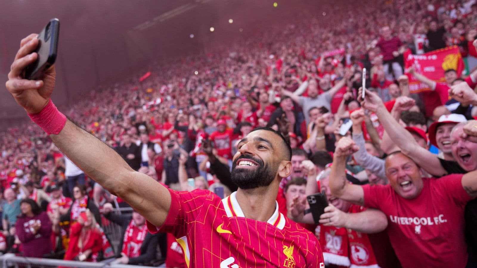 Mohamed Salah: Liverpool's latest title triumph 'far better' than 2020 success due to fans' presence