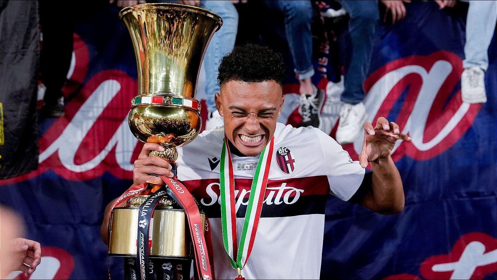 Dan Ndoye's strike seals historic Coppa Italia triumph for Bologna over AC Milan