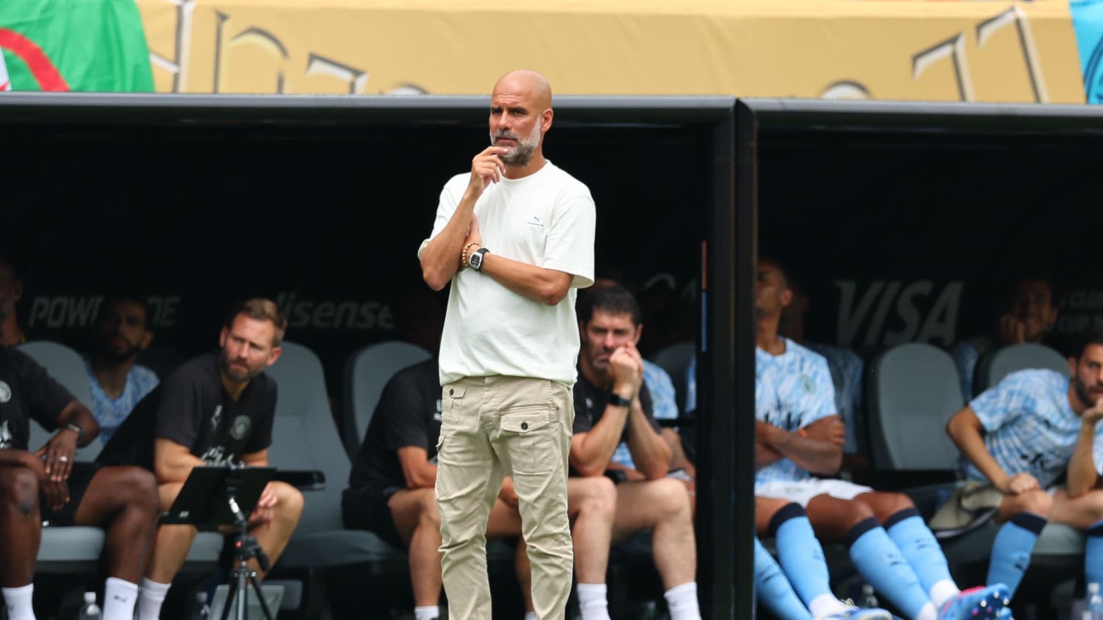 Pep Guardiola tight-lipped on Man City's January transfer window plans