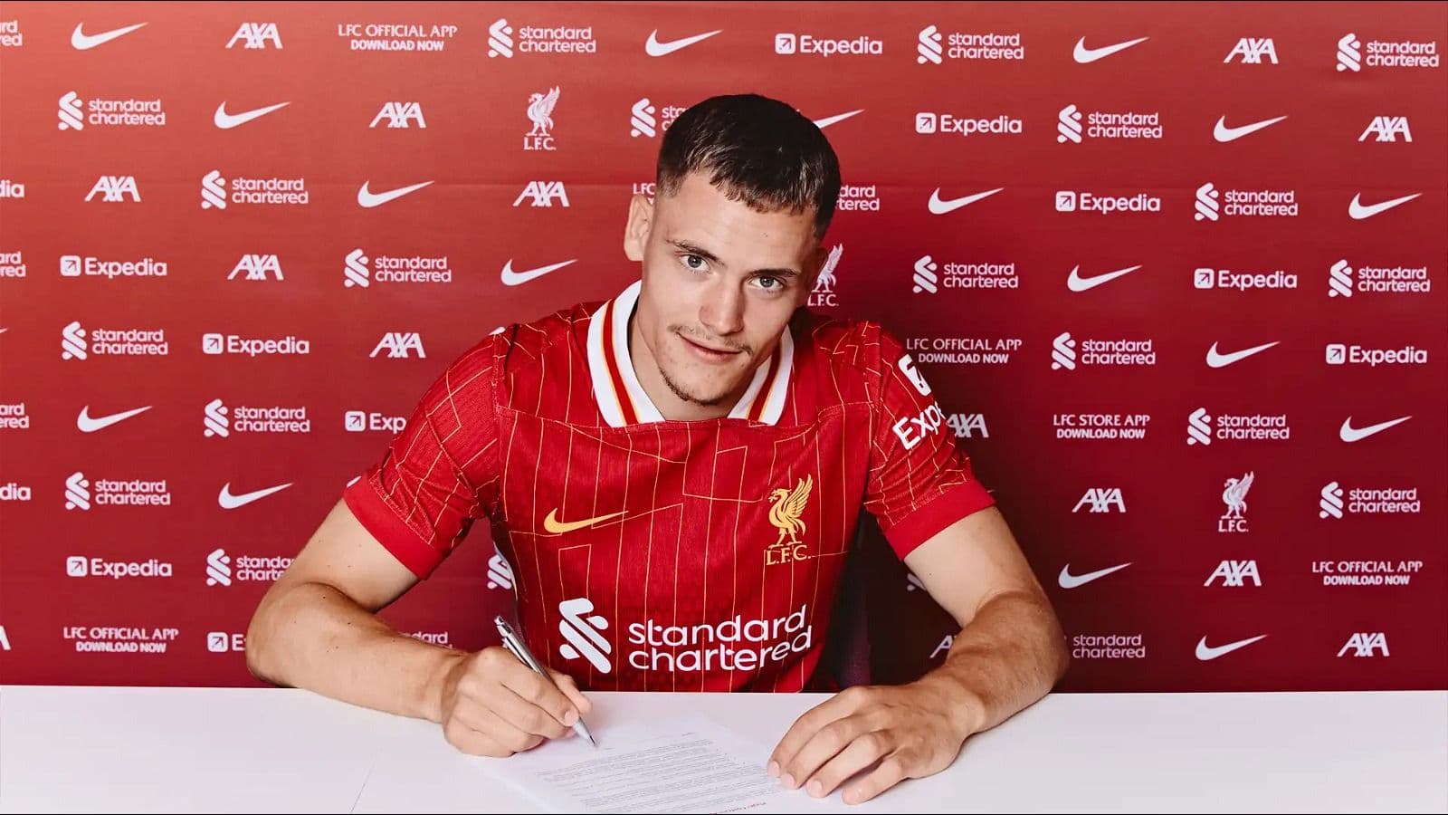 Liverpool secure star midfielder Florian Wirtz in blockbuster move from Leverkusen