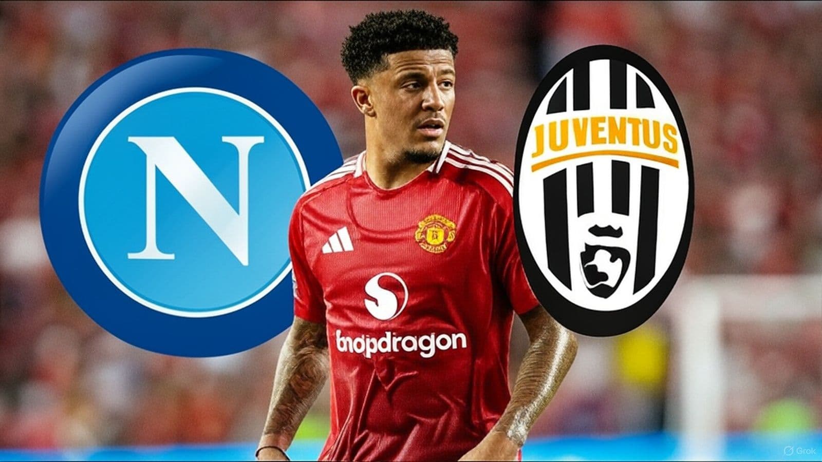 Report: Juventus and Napoli want Man Utd star Jadon Sancho