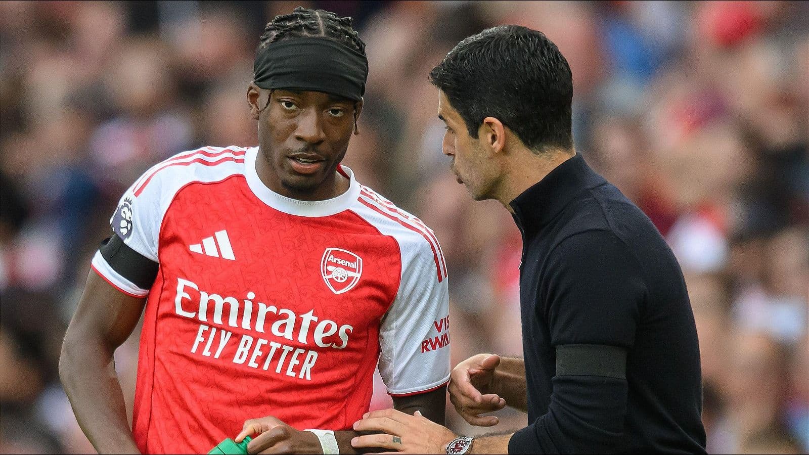 Mikel Arteta praises Arsenal's squad depth and Noni Madueke ahead of Forest test