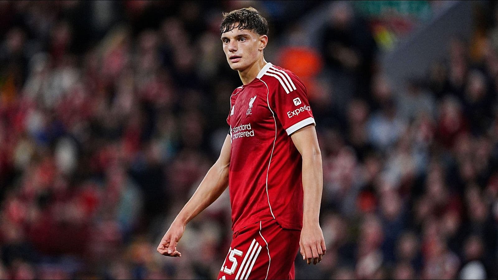 Liverpool boss Arne Slot confirms defender Giovanni Leoni sidelined for a year