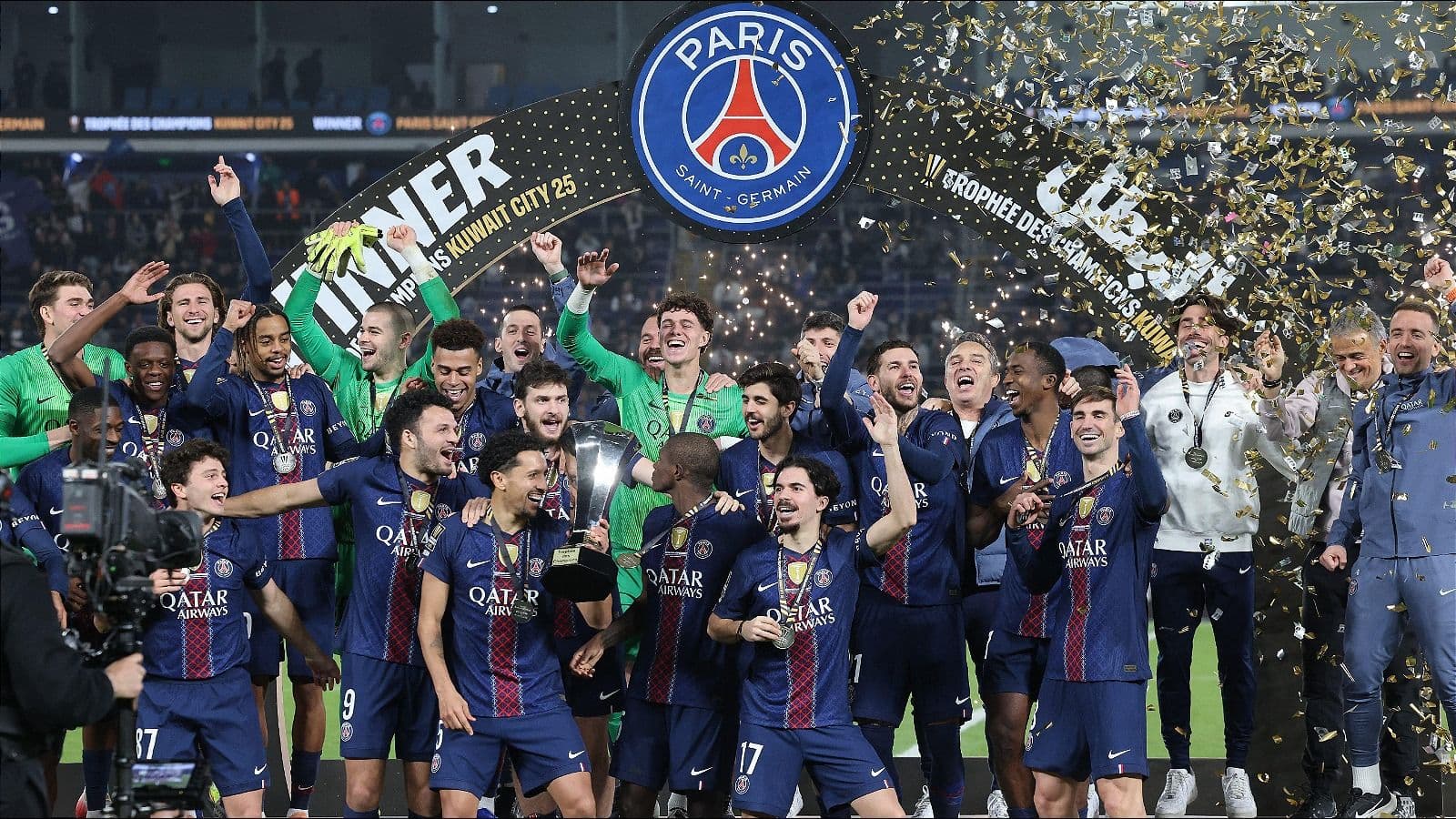 Last‑minute fightback seals PSG Super Cup win over Marseille