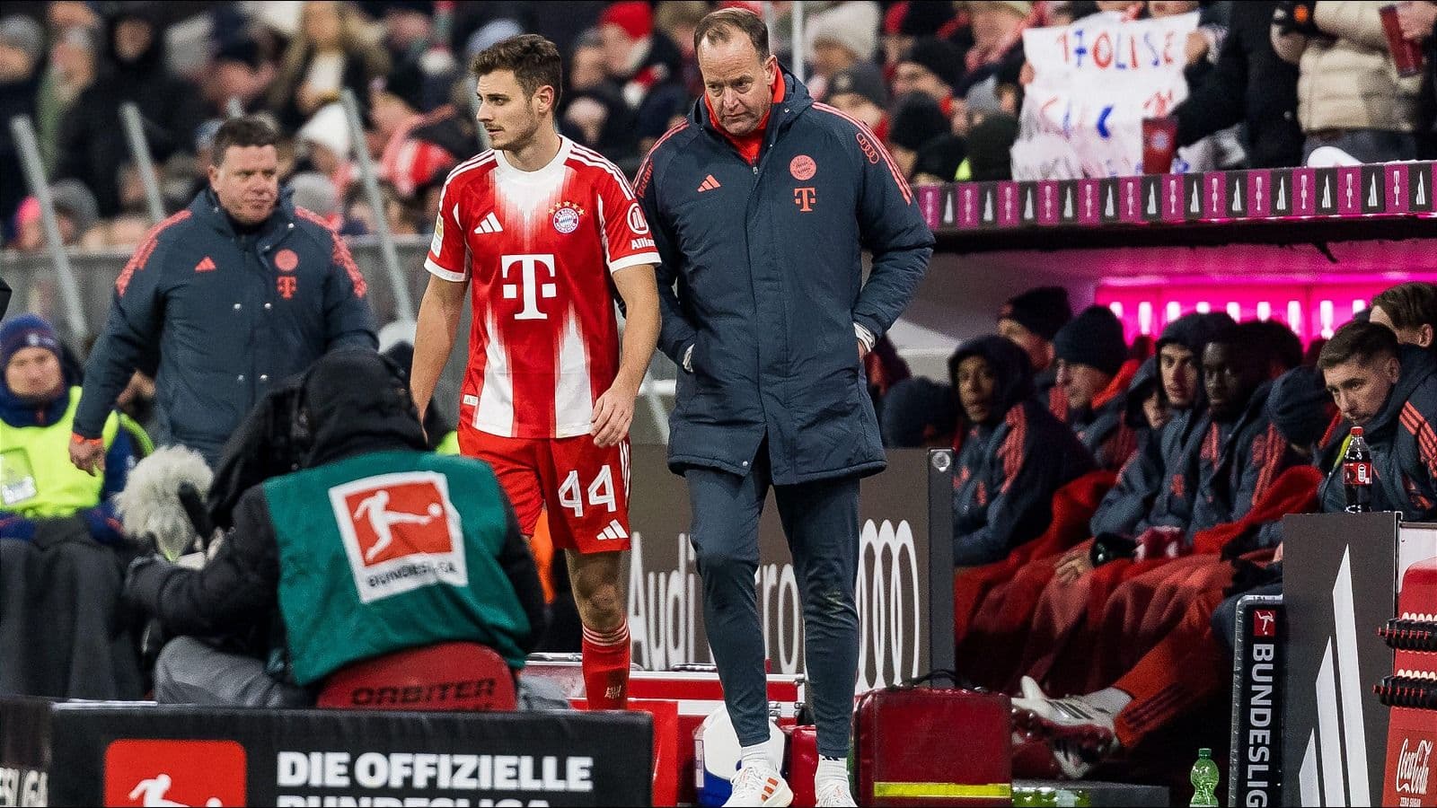 Josip Stanisic blow hits Bayern Munich as ankle injury rules defender out 'indefinitely'