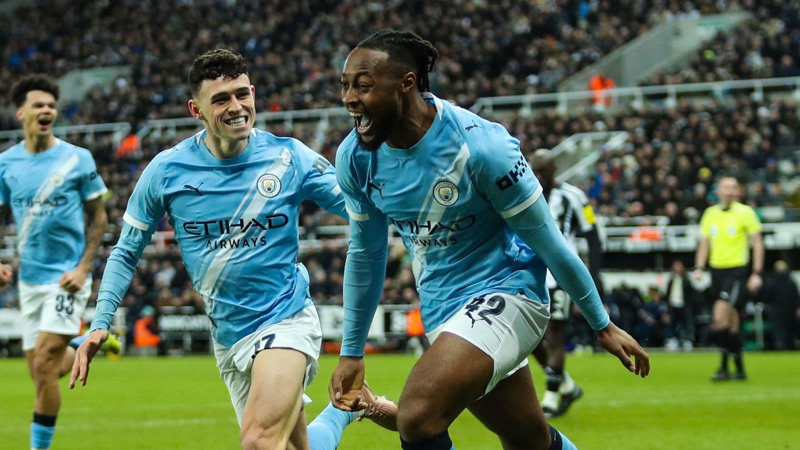 Man City beat Newcastle to take control of Carabao Cup semi-final, Howe still fighting