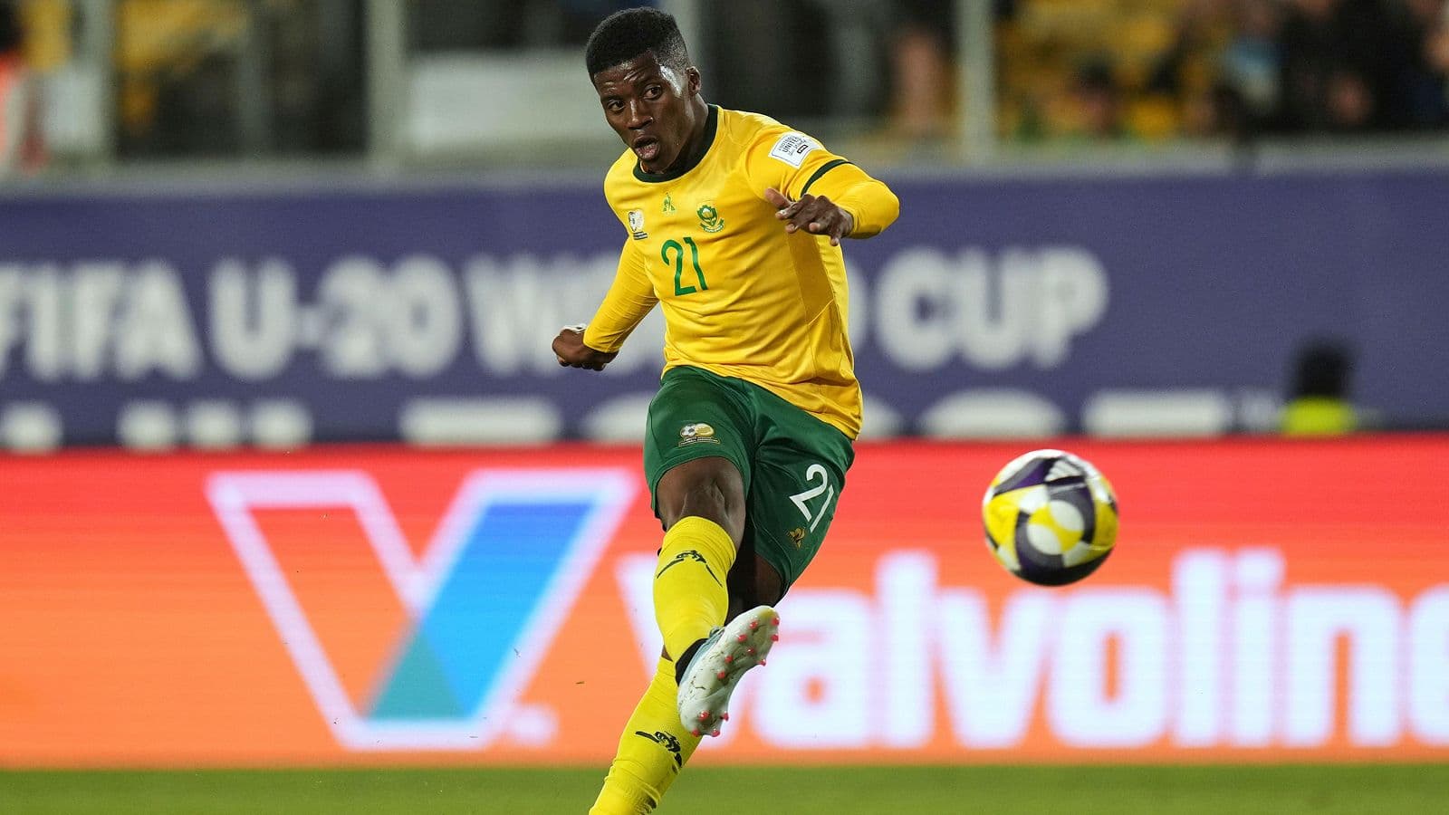 Hugo Broos praises Siwelele's Siviwe Magidigidi ahead of Belgian move