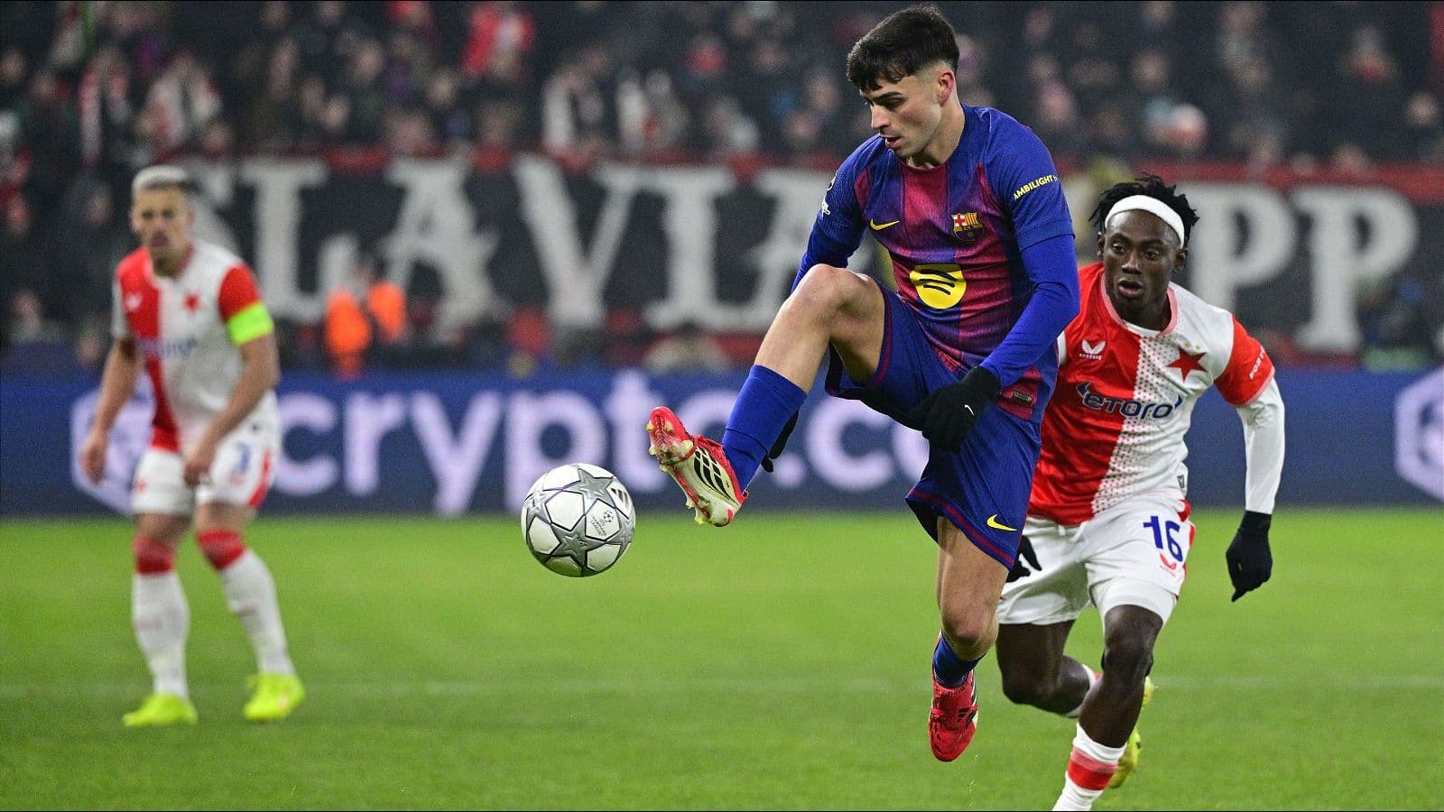 Pedri injury concern after Barcelona fightback in Prague