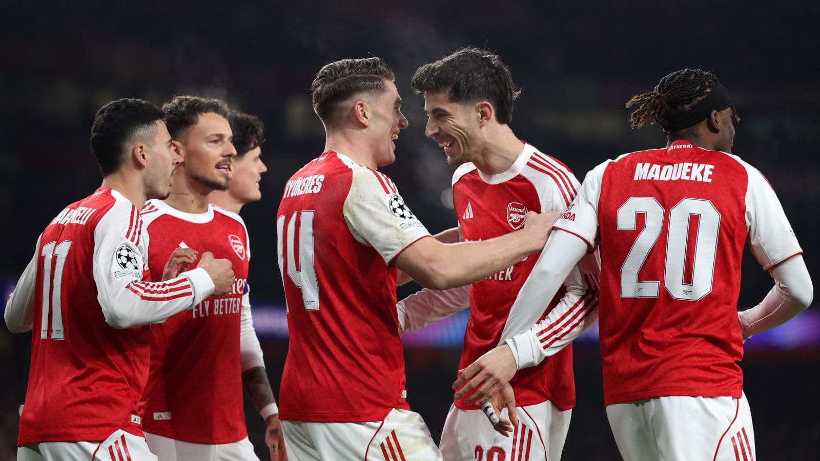 Arsenal top Champions League group as Tottenham and Chelsea also reach Last 16